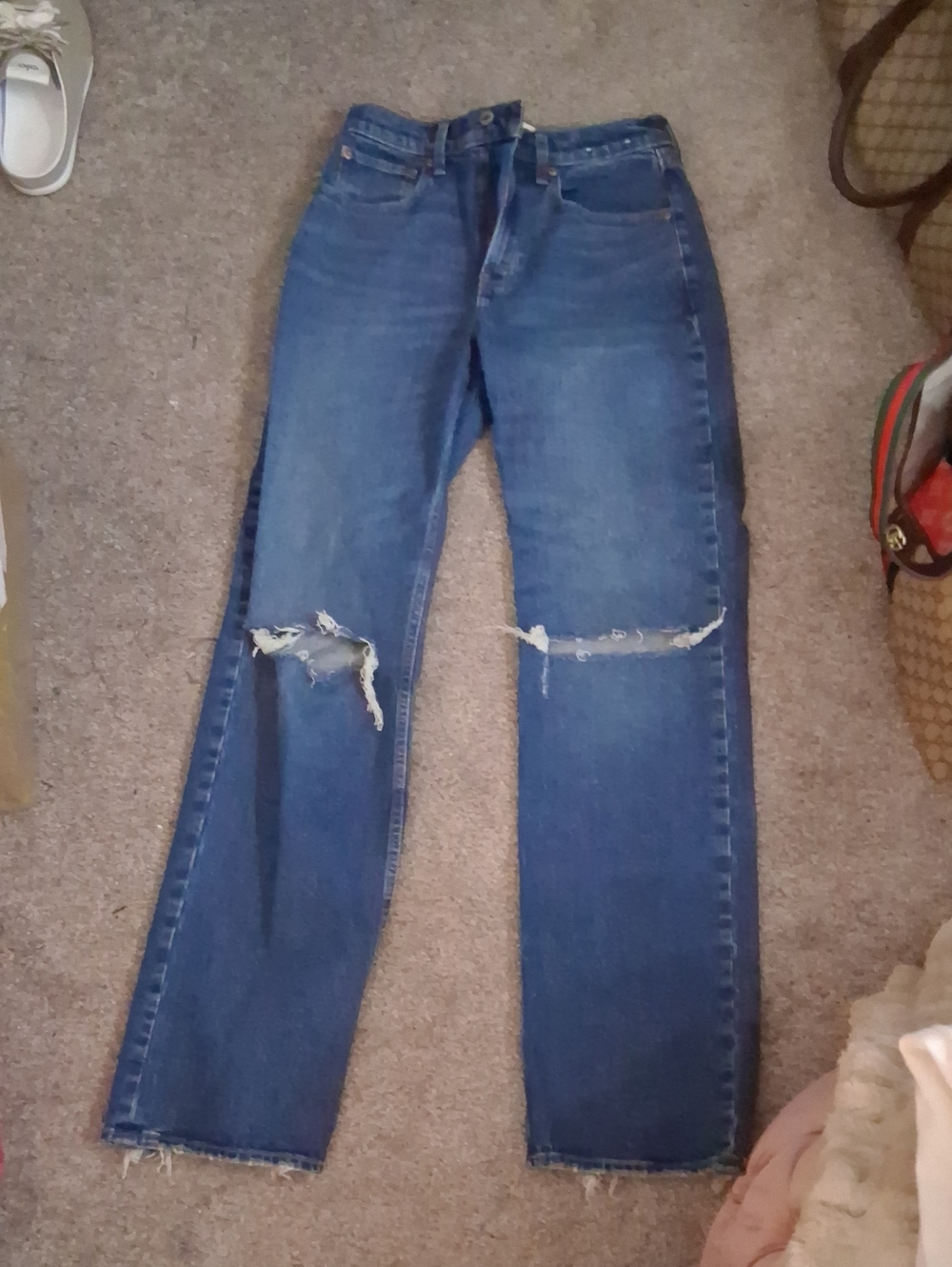 A&F High Rise Jeans